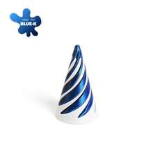 1/2 chiếc nón xoắn ốc in 3D làm bằng chất liệu nhựa, nón xoắn ốc có thể đảo ngược được in 3D để giảm lo âu và bồn chồn, đồ chơi cảm giác, nón xoắn ốc in 3D hai mặt giảm căng thẳng - cấu trúc màu chuyển sắc, thích hợp để trang trí máy tính để bàn trong nhà và văn phòng ngày lễ - Nhiều màu - Xem 17