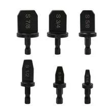 6pcs Hex Shank Tube Expander, Flaring Head, Hole Puncher, Pipe Spreader, Suitable For Electric Drill, Installation, Maintenance, Repair Of Air Conditioning Copper Pipe, Forged Tool - Old Model 6PC/hexagonal Expander - View 1