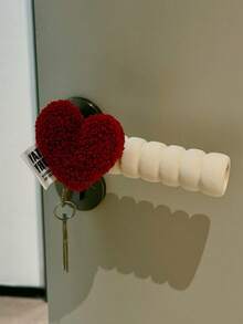 1/2 pièces Butoirs de porte en forme de cœur rose - Protecteurs muraux antichoc en peluche douce, butoirs de porte décoratifs en plastique ovale durable pour la maison et le bureau, protection murale anti-rayures, butoirs de porte pour la à la maison et au bureau. Ils présentent une texture en peluche douce qui offre une protection contre les chocs et protège les verrous muraux. Le corps principal est en plastique durable avec un design ovale, servant de butoirs décoratifs pour les environnements domestiques - Multicolore - Voir 12