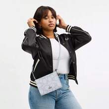 Coach Crossbody Bag for Women Shoulder Purses Small Satchel Bag - 淺藍色 - 查看 4