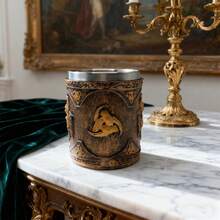 Cốc bia phong cách Viking thời Trung cổ, Cốc cà phê bằng thép không gỉ hình thần thoại Bắc Âu, Cốc cà phê, Cốc nước cổ điển, Đồ uống mùa hè và mùa đông, Quà tặng sinh nhật, Quà tặng Giáng sinh - Nhiều màu - Xem 6