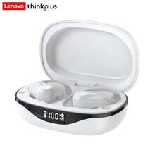 Auriculares deportivos inalámbricos Lenovo LP75 con micrófono, control de botones, indicador de batería LED, auriculares Bluetooth 5.4 TWS de alta fidelidad estéreo - Unitalla - Ver 12