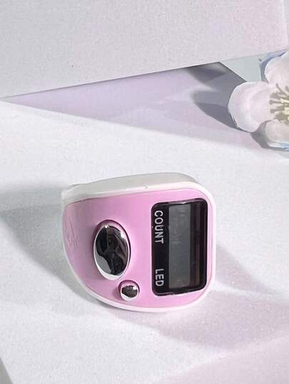 LED Electronic Finger Counter, Multi-Color Silicone Finger-Worn Manual Digital Counter, Compact Portable Tally Counter For Meditation/Counting, Suitable For Outdoor Sports/Daily Use