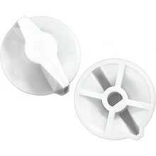 2 Pzs Reemplazo de Perilla de Temporizador, Perilla de Interruptor de Temporizador Temporizadores de Cuerda de Resorte para Temporizador de Pared Ventilador de Baño Compatible con Intermatic - 2 - Ver 8