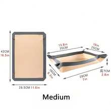 2pcs Silicone Baking Mat Sheet - Reusable Silicone Baking Sheet - Easy & Convenient Nonstick Baking Supplies - 16.5"X11.6" Silicone Mats For Baking - Baking Mat For Oven