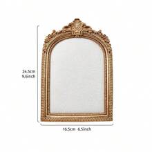 1个复古金色花卉拱形首饰展示架，树脂材质，多种尺寸可选，适用于项链、手链、耳环的展示和收纳，亦可作为房间装饰。 - 金色 - 查看 20