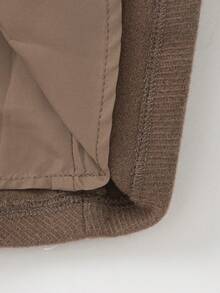 Balabala Girls' Autumn/Winter Pleated Mini Skirt, Versatile & Fashionable Teenage Outfit - Brown Tone - View 9