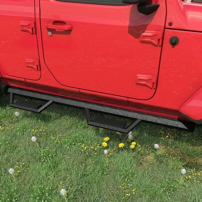 Running Boards Side Steps For 18-25  JL  (Include 4XE Model) Two Stairs