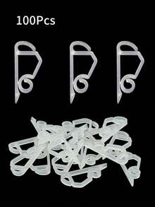 30/50/100pcs Multi-Purpose Holiday Light Clips, Christmas Light Clips, Outdoor Light Clips - Can Be Installed On Roof Tiles And Eaves - Suitable For Mini Lights, C6, C7, C9 Lights, String Lights, Icicle Lights - No Tools Required - Multicolor - View 11