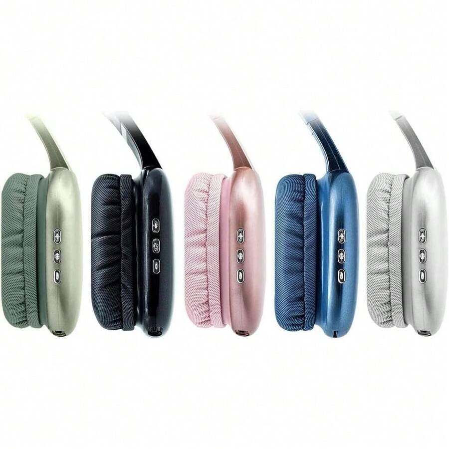 Wireless Bluetooth Headphones, Rechargeable Bluetooth Headphones, P9 Air Top, Casual, Sports - 隨機的 - 查看 1