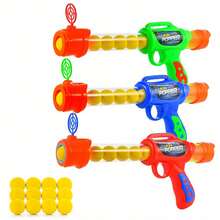 Pet Toy Launcher With 36 EVA Foam Balls-Fun Pet Toy, Dog Toy, Suitable For Indoor And Outdoor Pet Ball Picking Toys, Suitable For All Breeds, No Batteries Required - Blue Launcher + 36 EVA Foam Balls - View 6