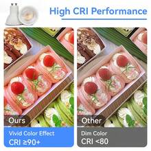 6件套轨道灯套装，黑/白嵌入式筒灯，GU10灯座，可更换GU10灯泡，冷白光/中性白光/暖白光，LED吸顶灯，吸顶射灯，吸顶轨道射灯，专业商业照明灯具，包含轨道和配件，适用于卧室、客厅、厨房、展厅、商场、酒店等场所。 - GU10軌道燈套裝 - 查看 9