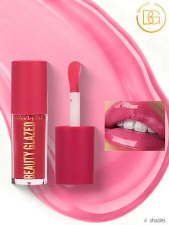 beauty glazed 镜面唇彩，透明唇漆 - 高光泽玻璃般妆效，保湿轻盈质地