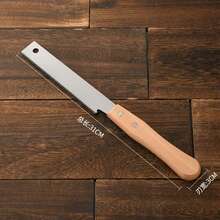 Sierra de mano de estilo, de madera antideslizante, sierra de corte al, sierra de mano Flexible, herramienta de corte de carpintería, sierra de mano 4VS5 - Dientes de doble cara - Ver 3