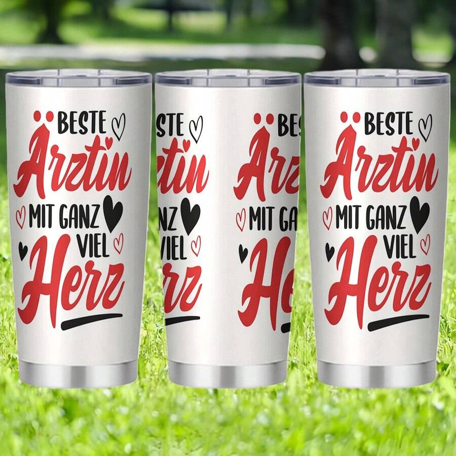 1 German Female Doctor Mug, Thank You Gift For Women Doctors With Exquisite Proverbs And Designs, Professional Coffee Cup, 11oz, Medical Professional Gift, Work Appreciation Present, Elegant Thank You Cup, Decorative Office Mug, Coffee Cup, Durable Mug, Professional Mug, Sentimental Gift Item, Female Physicians, Medical Students - 1pc - View 1