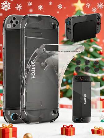 Switch 2 透明保护壳，TPU材质保护壳，TPU材质手柄套，防震防刮，圣诞礼物之选