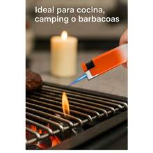 2 piezas encendedores de soplete antorcha recargable para cocina - Multicolor - Ver 5