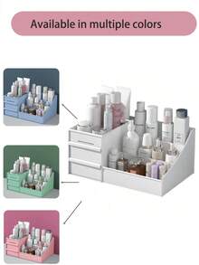 Hộp đựng trang sức để bàn dạng ngăn kéo 9 ngăn, hộp đựng trang sức nhiều lớp trong suốt, hộp đựng trang sức dạng ngăn kéo chống bụi và giúp sắp xếp đồ trang điểm/trang sức/đồ dùng lặt vặt một cách ngăn nắp. - Nhiều màu - Xem 10