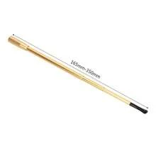 3 Colors Available: Gold, Black, And Silver. Elegant Retractable Vintage Style Cigarette Holder, Adjustable - Fashionable Accessory For Women, Includes Standard Filter And Extendable Stem. - Multicolor - View 3