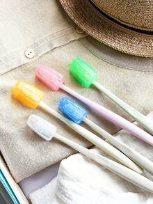 Stainless Steel Toothbrush Holder, Suitable For Toothbrush, Toothpaste, Electric Toothbrush, Makeup Brush, Razor And Stationery, Multi-Functional Toothpaste Rack, Toothbrush Storage Rack, Saves Countertop Space, Applicable For Kitchen, Bathroom, Shower Room, Dormitory, Cosmetic Tools, Unisex Home Bathroom Decor, Bathroom Storage Accessories - Multicolor - View 12