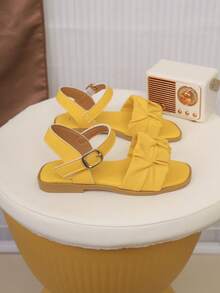 Children's Fashion Sandals. Summer New Style, Fashionable And Multi-Purpose Beach Sandals. Stylish And Versatile. - Yellow - View 6