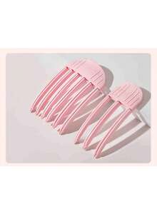 蓬松刘海发夹，男女通用，风梳造型，无痛提拉夹，轻松打造蓬松休闲发型，增加发量，美发产品，护发产品，女士旅行必备，浴室必备，发饰，化妆工具，日常用品