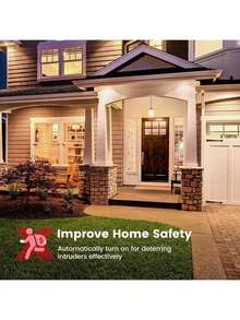 EstiloTendenciaSURAIELEC - Enchufe Con Sensor De Luz, Sensor De Atardecer A Amanecer, Adaptador De Enchufe De Foco E26 E27, Enchufe AutomáTico De FotocéLula Para IluminacióN Exterior, Luz De Porche, LáMparas DeCalidad PremiumVersióN Mejorada - 1 - Ver 7