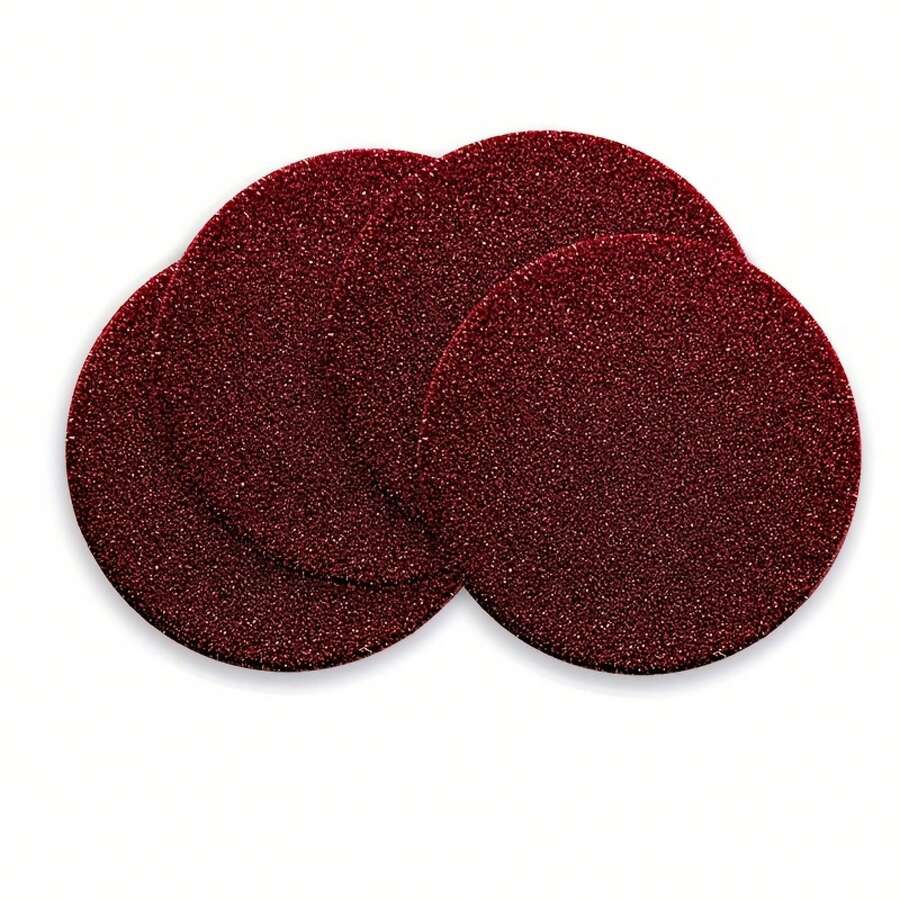 4 Pieces Elegant Round Placemats - Non-Slip Table Mats, Burgundy Restaurant Decoration, Durable Polyester Fabric, Easy-To-Clean Surface Suitable For Easter, Christmas, Parties And Daily Use - Compatible With Round Plates And Table Decorations, Festive Tableware, Textured Shiny Design, High-Quality Home Decoration,Kitchen Essentials,Valentine's Day,Valentine's Day,Valentines,Valentines Day,Wedding Decor - Nhiều màu - Xem 1