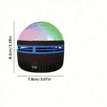 Đèn chiếu sóng, đèn ngủ trang trí nhà cửa, hiệu ứng ánh sáng RGB, thích hợp cho phòng ngủ, tiệc tùng, phòng chơi game, phòng khách, trang trí quán bar, cấp nguồn qua USB - ánh sáng đa sắc - Xem 9