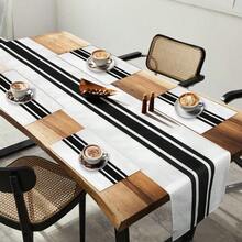 Party Tablecloth - RayaBlancayNegra - View 4