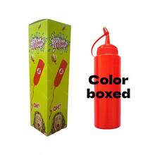 1个趣味恶作剧沙拉酱瓶道具，令人震惊的番茄酱瓶恶作剧道具，减压玩具，朋友聚会恶作剧道具，番茄酱瓶沙拉酱瓶恶作剧道具，派对聚会恶作剧玩具，生日礼物，完美礼物 - 彩色 - 查看 12