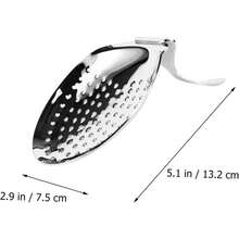 Alipis Colador de Barra de Acero Inoxidable Reutilizable para Cócteles Filtro Lavable para Bebidas Estándar Compatible con Cocteleras y Vasos de - 1 - Ver 8