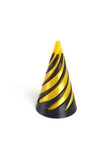 1PC 3D Printed Spiral Cone Anxiety Relief Fidget ,Decompression 3D Printed Double-Sided Spiral Cone - Colorful Gradient Structure,Suitable For Home Decor ,Birthday Accessories,Party Gifts,Perfect Gift For Stress Relief And Sensory Relaxation, Novelty Gifts For Friends - Multicolor - View 15