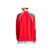 Adidas Comfortable Fashionable Simple Versatile Long Sleeve Breathable T-Shirt Light-Crimson Tops Men - Multicolor - View 2