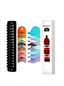 Estante para almacenar sombreros, perchero de sombreros sencillo, estante de exhibición de pared de varias capas, organizador de viseras y gorras de béisbol