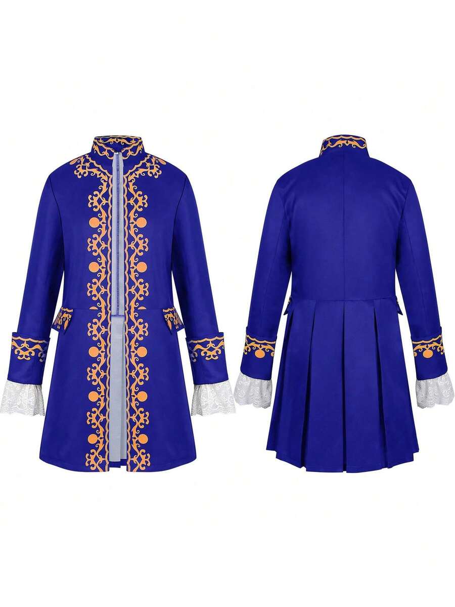 Men's Costume Robes, Cloaks, And Jackets - 2522704王子外套藍色 - 查看 1