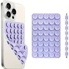 1pc, 40pcs Classic Silicone Suction Cup Double-Sided Handheld Selfie Stick And Stand, Multi-Functional Sticky Phone Holder, Reusable Sticky Pad For Phone Stand Or Grip, For Selfie, Video Etc. - Easy Stick, Easy Clean, Compatible With IPhone And Android - Ideal For Shower, Video Recording And Photography Compatible With IPhone, Android Phone, Gift For Birthday, Family, Friends Gifts Birthday Bathroom Phone Accessories Sticky Stand - Multicolor - View 25