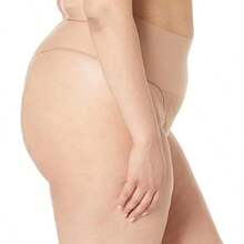 aidenform Tame Your Tummy Shaping Tanga de Encaje con Comodidad Fresca Faja para la Cintura para ujer(Beige Swing Lace G) - Multicolor - Ver 2