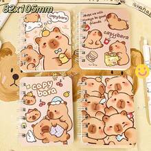 2 pezzi Penne a sfera a forma di capibara carino casuale, 10 colori, ricompensa per studenti, regalo, adatto per ufficio e scuola