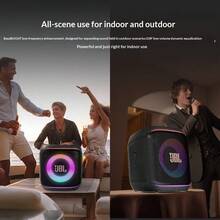 JBL Partybox Encore 2 蓝牙音箱，户外便携式低音炮，KTV、广场舞、卡拉OK，第二代音乐伴侣，黑色 - 黑色 - 查看 5