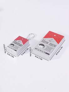 1 Set Of Fun Printed Pull-Out Ashtray And Aluminum Alloy Cigarette Box Combination Set In Meow Style, Portable Ashtray And Cigarette Box Gift, Cat Reminder Pattern, Ashtray And Cigarette Box Gift