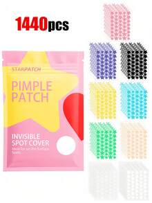 2160 piezas Pegatinas de caras de estrellas lindas, pegatinas de estrellas, adecuadas para decoración diaria, eventos y fiestas, pegatinas de fiesta multicolor, diseño resistente al agua/ligero/material amigable con la piel/adecuado para el baño - Multicolor - Ver 10