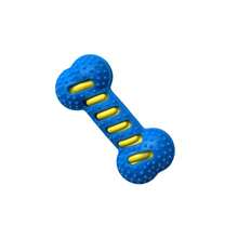 1pc Dog Chew Toy Bone, Durable Teething Stick With Sound For Medium/Large Dogs - Multicolor - View 9