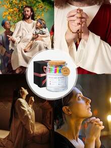 The Hope Jar,Read Me When Bible Verses Jar For Emotions And Feelings, Mother's Day Gift, Daily Inspirational Scripture Prayer Hope Jar, Christian Gift For Women, Decompression Toy