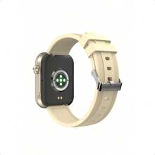 itel ISW-O25 Smartwatch, 1.952-Inch AMOLED Display, Triple-Fold Metal Bezel, Stainless Steel Crown, IP68 Water Resistance, 300mAh Long-Lasting Battery - Gold - View 7