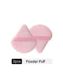 10件套粉色化妆工具套装 - 4个粉色美妆蛋 + 6个三角粉扑，柔软亲肤，干湿两用 - 粉色 - 查看 9