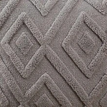 1pc Throw Pillow Covers, Comfortable And Soft, With Geometric Patterns And Bohemian Style Pillowcase Design, Suitable For Bedroom Bedding, Home Decoration, Sofa Decoration, Camping, Outdoor And Other Occasions - Grey - View 7