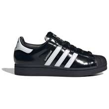 Adidas Superstar 2 'Black White Patent Leather' Core-Black Cloud-White Sneakers Women JH7756 - 彩色 - 查看 2