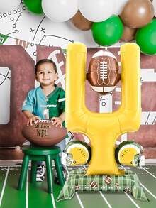 1 quả bóng bay khung thành bóng đá cỡ lớn bằng nhôm, thích hợp làm vật dụng cho trận đấu bóng đá, trang trí tiệc sinh nhật, tiệc theo chủ đề bóng đá, trang trí nhà cửa, tiệc theo chủ đề thể thao, tiệc kỷ niệm, đạo cụ trang trí không khí thi đấu - Nhiều màu - Xem 6