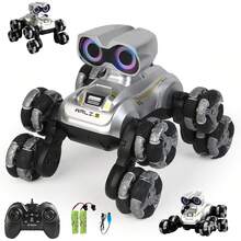 Robot de Control Remoto de 8 Ruedas,Robot de Juguete RC de 2.4Ghz Rotación de 360 °   con Ojos LED,Juguete Inteligente Acrobático conúsica y Baile,Juguetes Educativo y Regalos para Niños de 3 a 16 Años - 1 - Ver 1